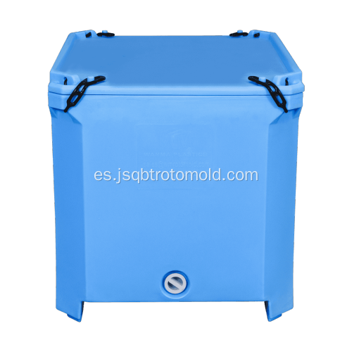 Caja refrigeradora grande para almacenamiento de alimentos fríos, contenedor de pescado aislado para mariscos